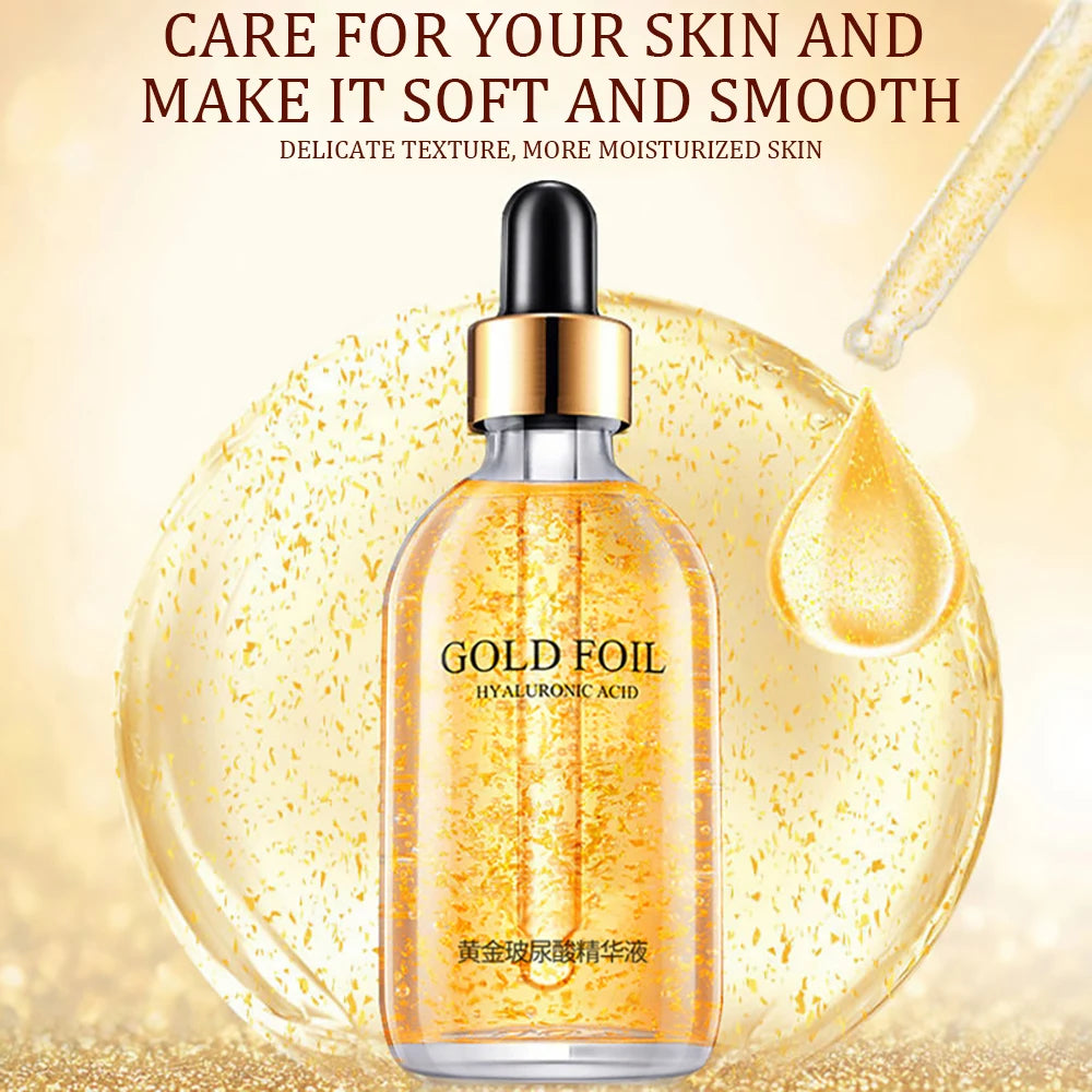 24k Gold Hyaluronic Acid  Face Serum Anti-Aging