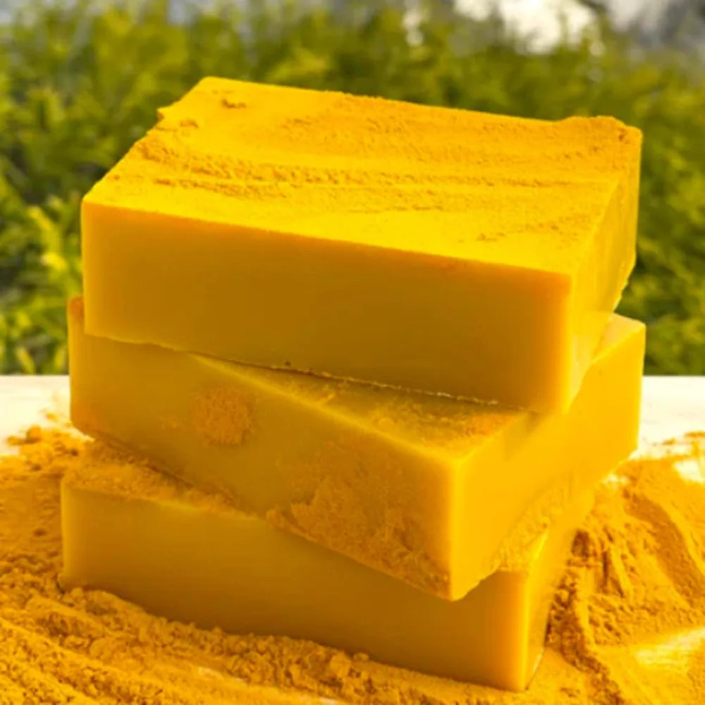 Turmeric Lemon Kojic Acid, Shower and Facial Soap