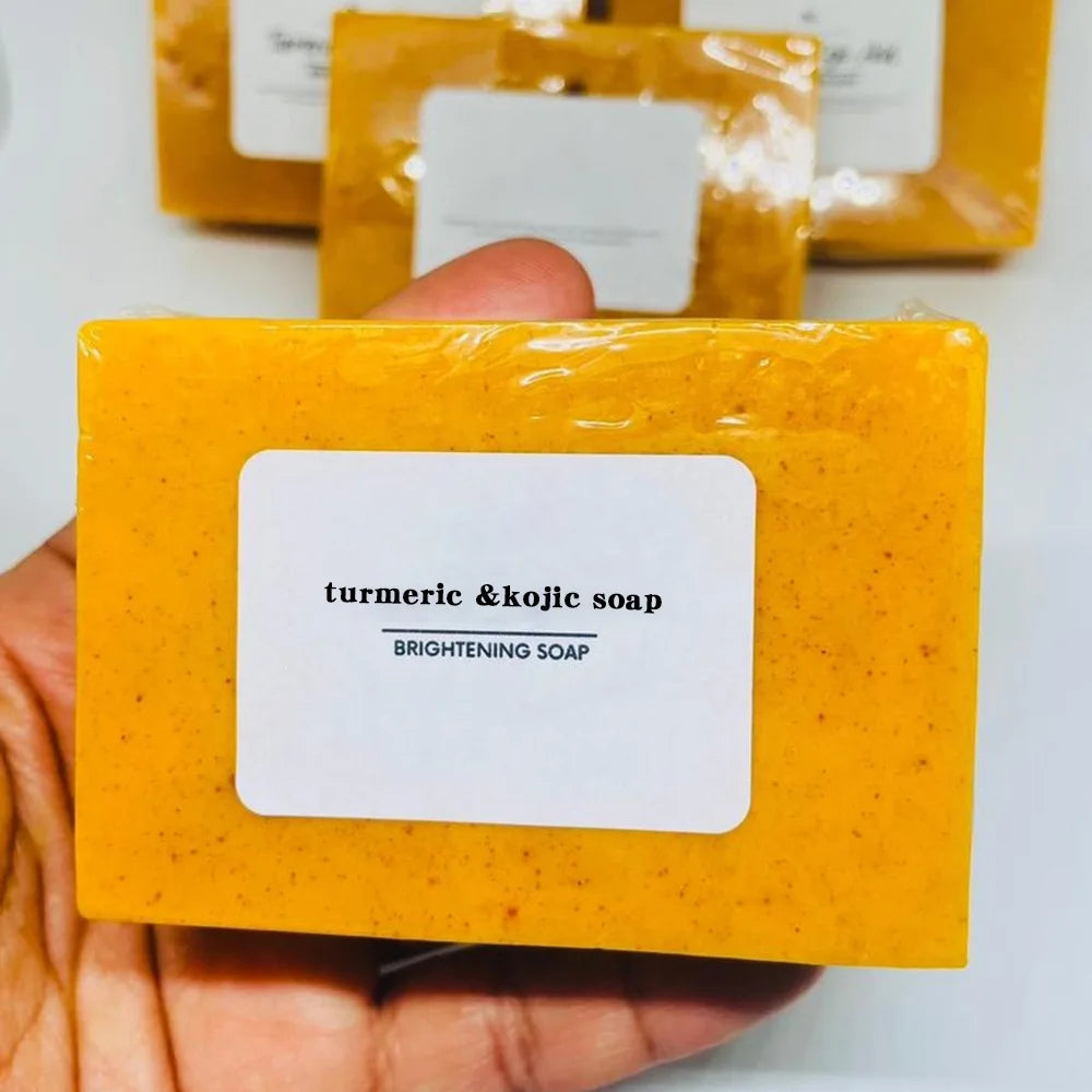 Turmeric Lemon Kojic Acid, Shower and Facial Soap