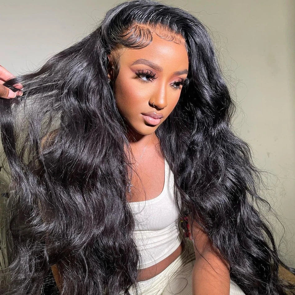 Loose Body Wave Lace Front Pre-Plucked Loose Wig 100% Human Hair