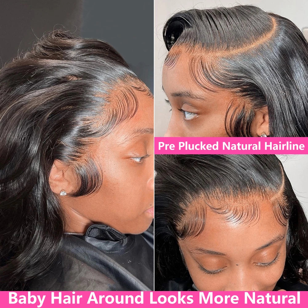 Loose Body Wave Lace Front Pre-Plucked Loose Wig 100% Human Hair