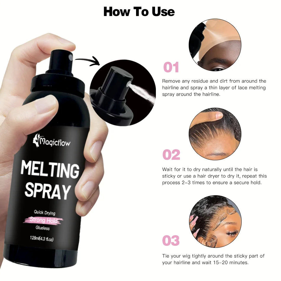 Strong Bonding Spray for Wigs | Quick-Drying Hair Adhesive