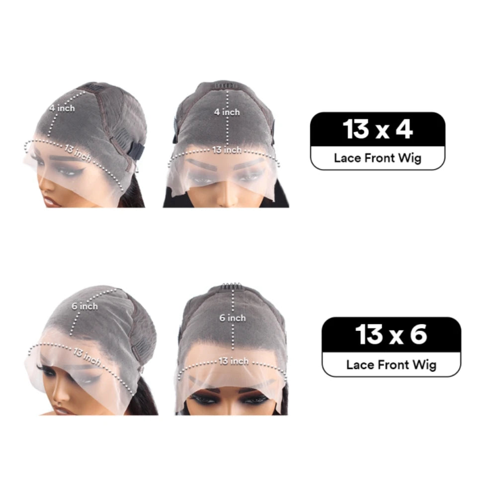 Loose Body Wave Lace Front Pre-Plucked Loose Wig 100% Human Hair